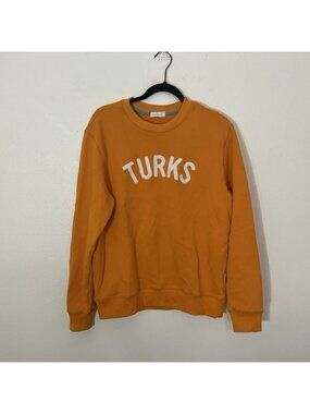 Okaicos Orange Turks Sweatshirt Size Medium